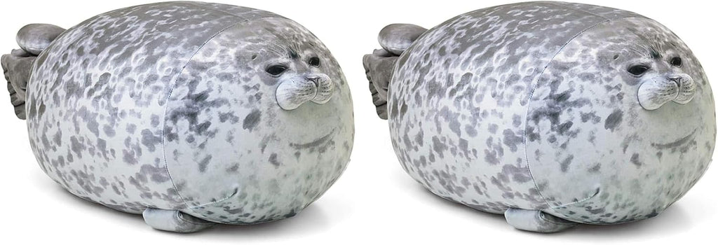 MerryXD Chubby Blob Seal - Almohada de peluche de algodón de peluch...