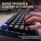 Logitech G 512 X 75 TMR + Teclado mecánico para juegos con interrup...