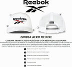Gorra Reebok Aero Trucker | Gorra snapback | Ajustable | Espalda de...