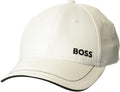 Gorra de sarga con logotipo audaz de BOSS para hombre