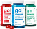 Goli Zero Sugar Trio - El Primer 3-en-1 Pre, Post, Probiótico del M...