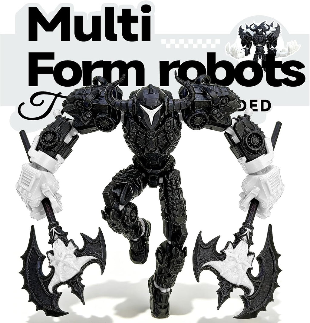 Binvin Figura de acción completada de la asamblea del robot 13 de 8...