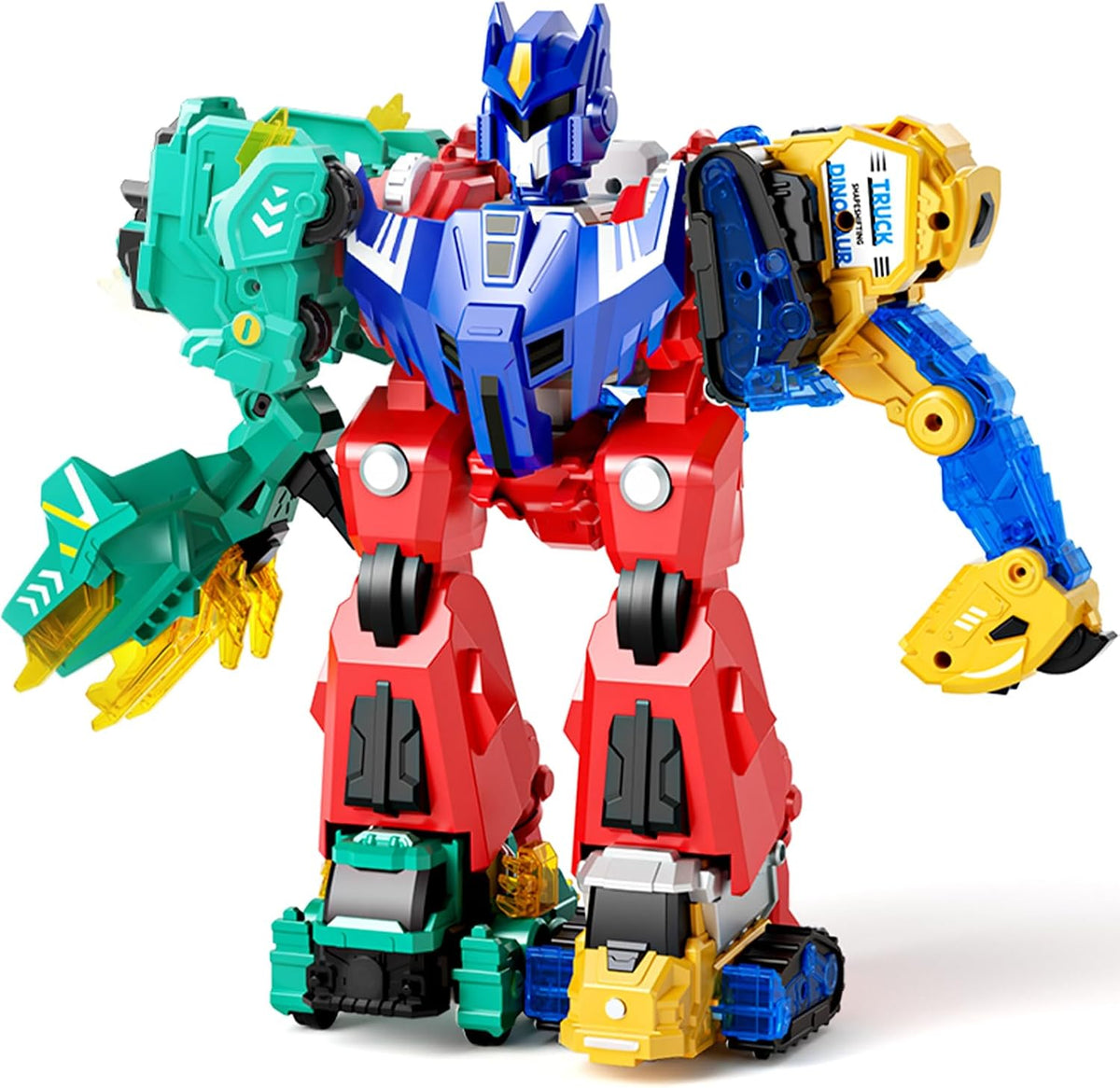 Dimoarch Juguetes de robot transformador de dinosaurios magnéticos...