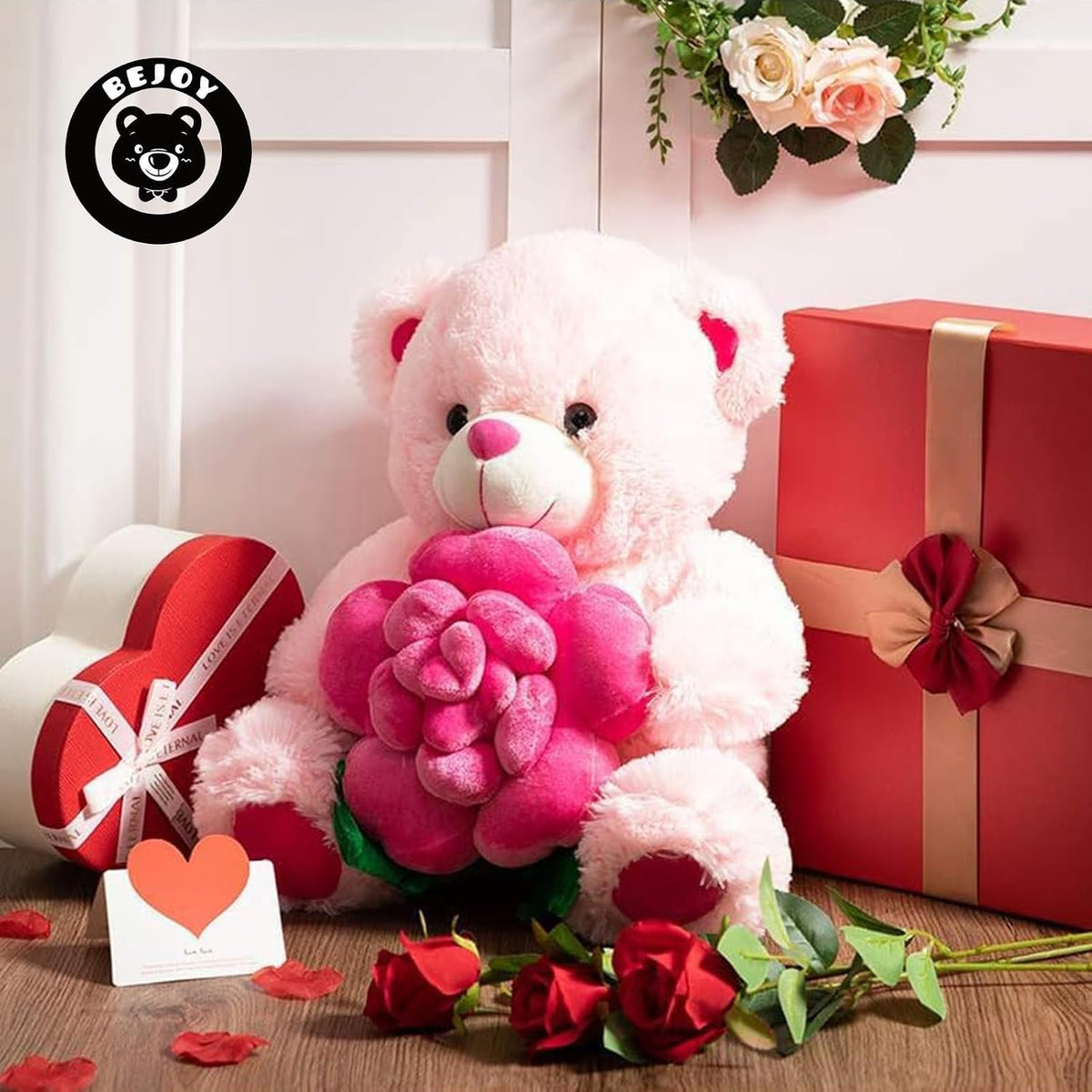 BEJOY Oso de Peluche Animales de Peluche Oso de Peluche Sosteniendo...