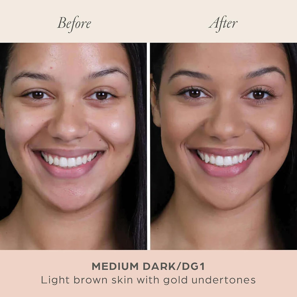 Base de maquillaje mineral prensada 4 en 1 PÜR con SPF 15