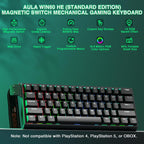Aula WIN60 HE - Teclado mecánico para juegos 60% con cable, interru...