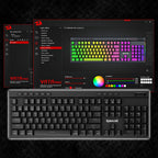 Redragon K580 PRO Teclado inalámbrico para juegos RGB, teclas Macro...