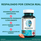 NEURIVA Gomitas Brain Performance Plus de 50 unidades (paquete de 2)