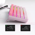 MageGee Teclado portátil 60% mecánico para juegos, retroiluminado R...