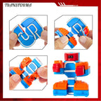 JOYIN 10 piezas de robots de números, robots numéricos, juguetes de...