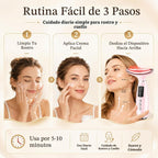 GIHWRRI Herramienta de escultura facial de 7 colores, terapia de lu...