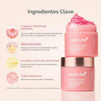 medicube Crema de gelatina de colágeno, niacinamida y colágeno hidr...