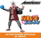 Anime Heroes BANDAI Naruto Figura de acción Jiraiya of The Sannin |...