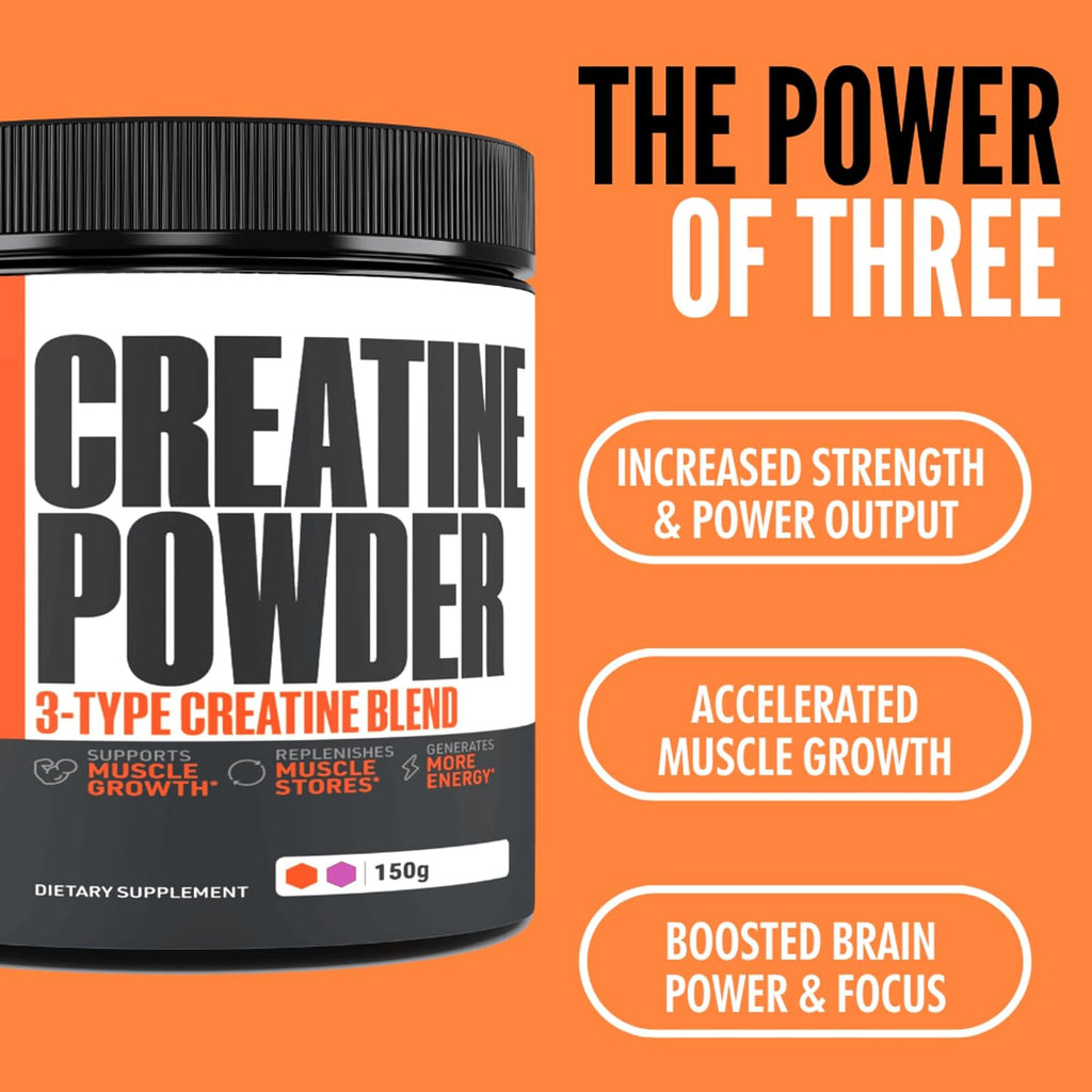 Creatine Monohydrate Powder, 5000mg | Pure Micronized, Unflavored |...