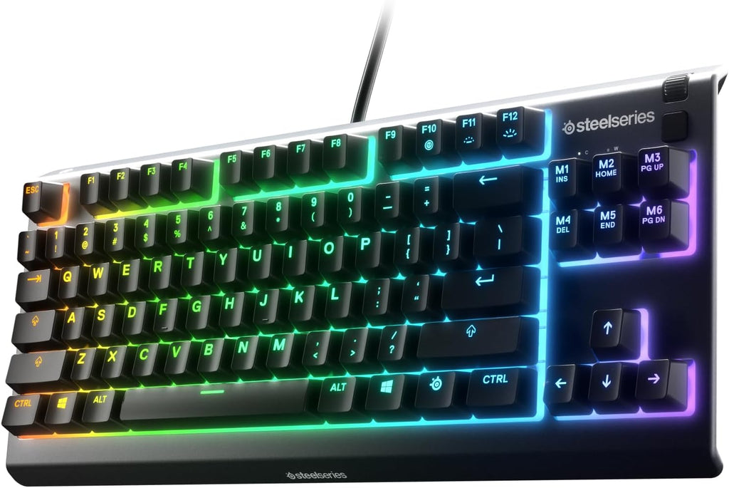 SteelSeries Teclado para juegos Apex 3 TKL RGB - Factor de forma co...