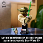 LEGO Star Wars: Attack of the Clones Yoda Busto con sable de luz \u...