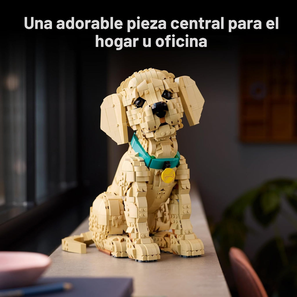 LEGO Icons Golden Retriever Puppy 11384 | Juegos de construcción pa...