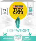 Purina Tidy Cats Arena para múltiples gatos de bajo polvo, ligera,...