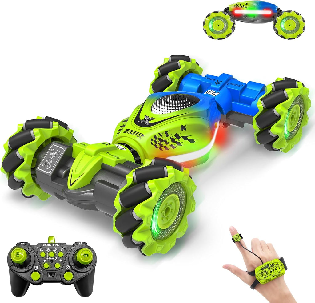 Fosgoit Gesture Sensing RC Stunt Car, auto de control remoto para n...