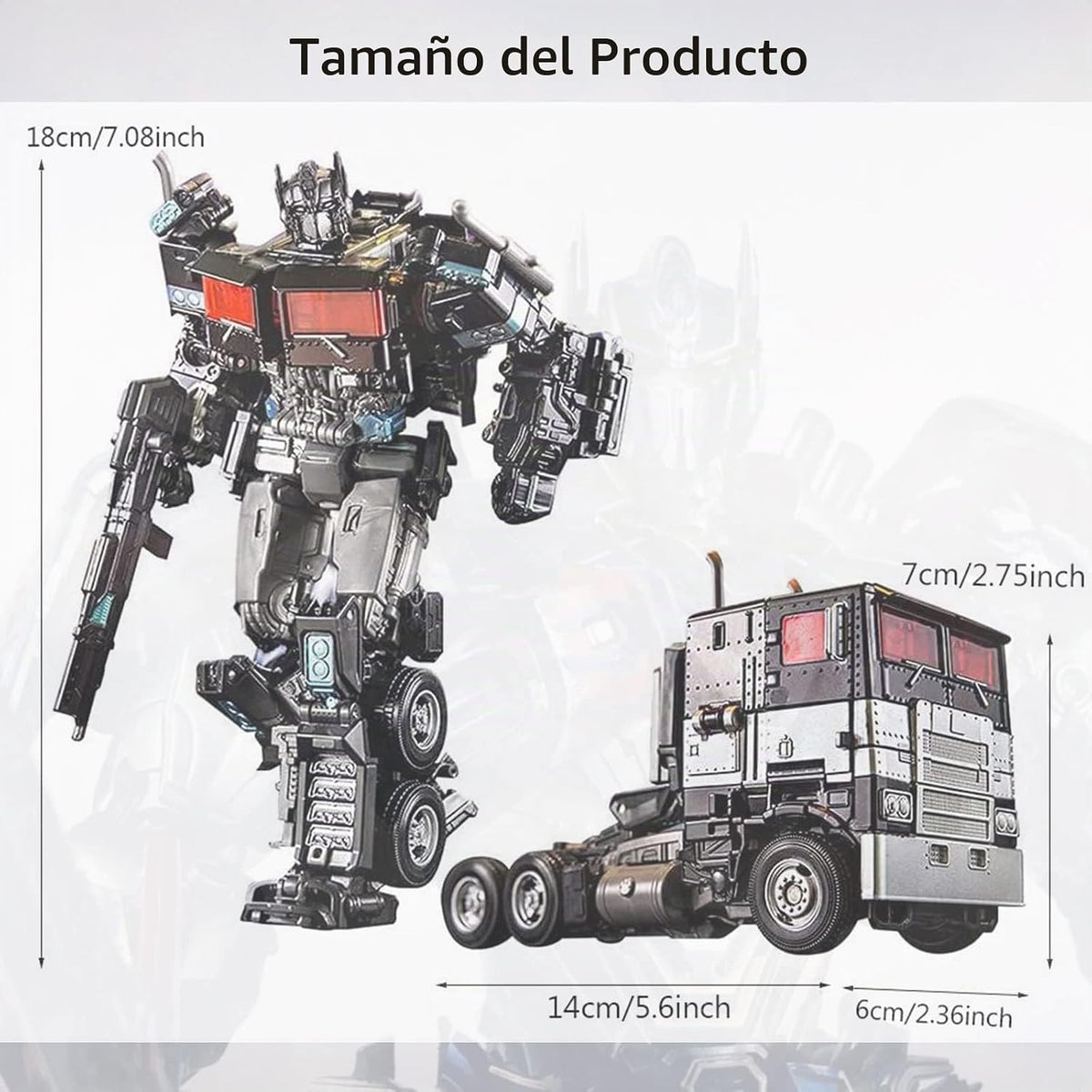 QCCX Juguetes de Robots de Coches, Figuras de Acción de Deformación...
