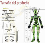6 piezas 3D impresas 13 figuras de acción conjunto completo Lucky D...