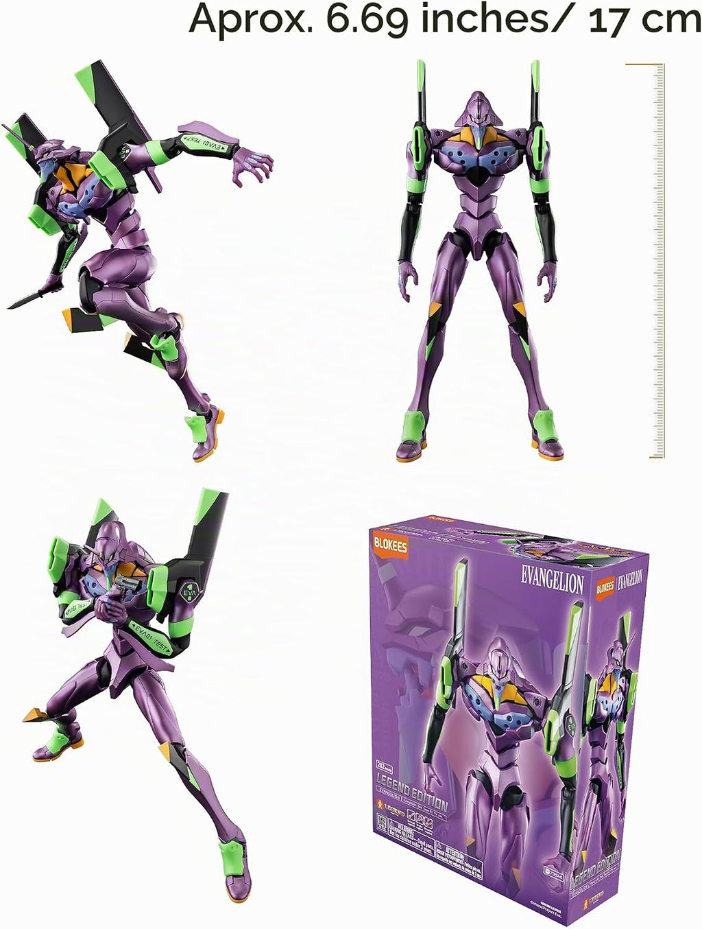 BLOKEES - Edición Leyenda Evangelion Test Type-01 TV ver.