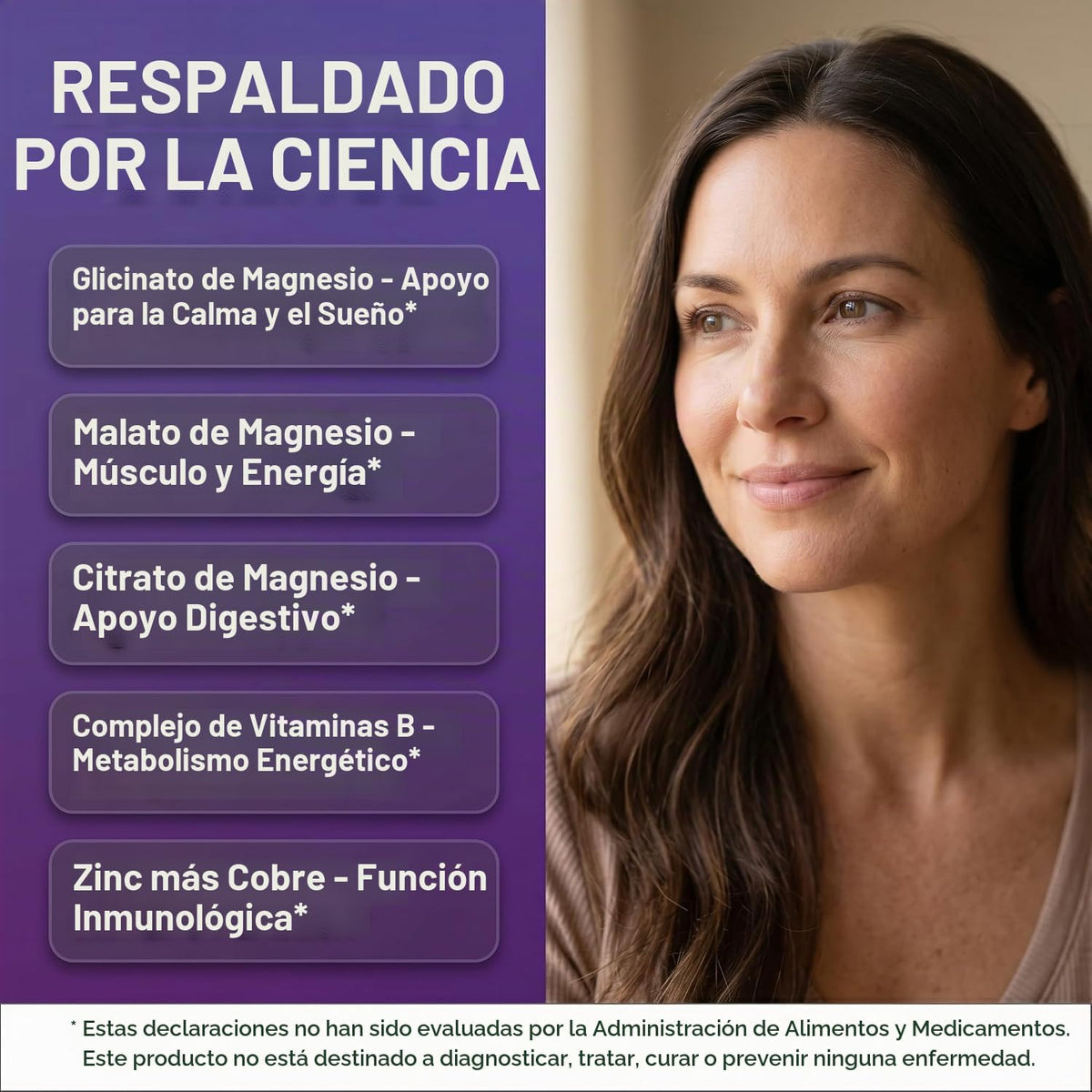 Clean Nutraceuticals Complejo de magnesio con citrato de glicinato...