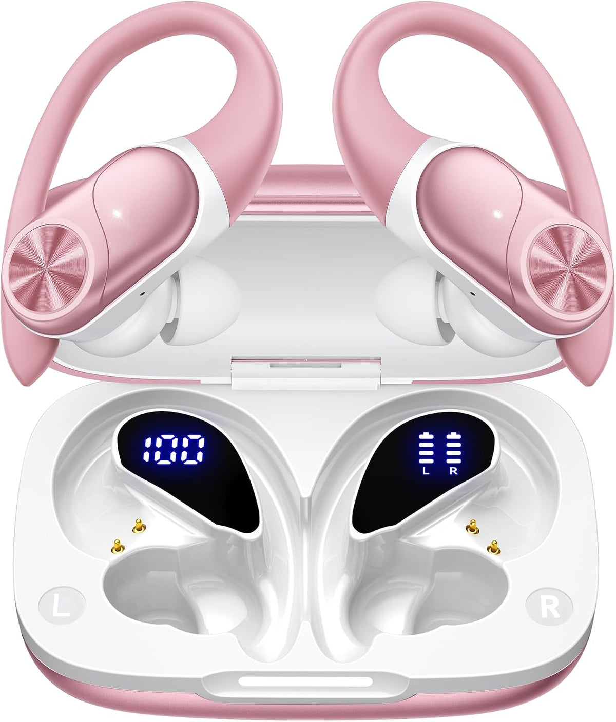 PocBuds Auriculares Bluetooth inalámbricos 80 horas de reproducción...