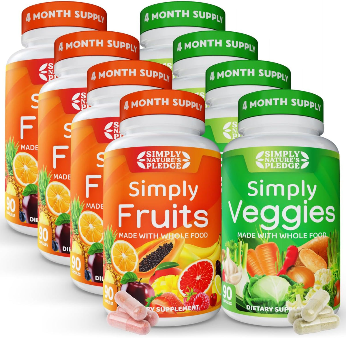 Simply Nature's Pledge - Repleto de más de 40 frutas y verduras...