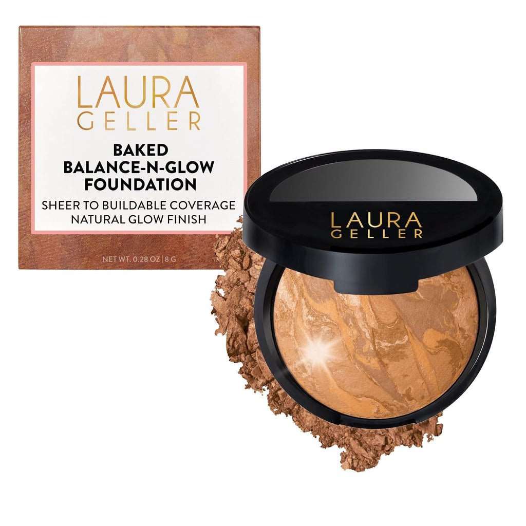 LAURA GELLER Baked Balance-N-Glow - Base de maquillaje iluminadora...
