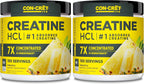 CON-CRET Creatina HCl en polvo | Apoyo de energía muscular, cogniti...