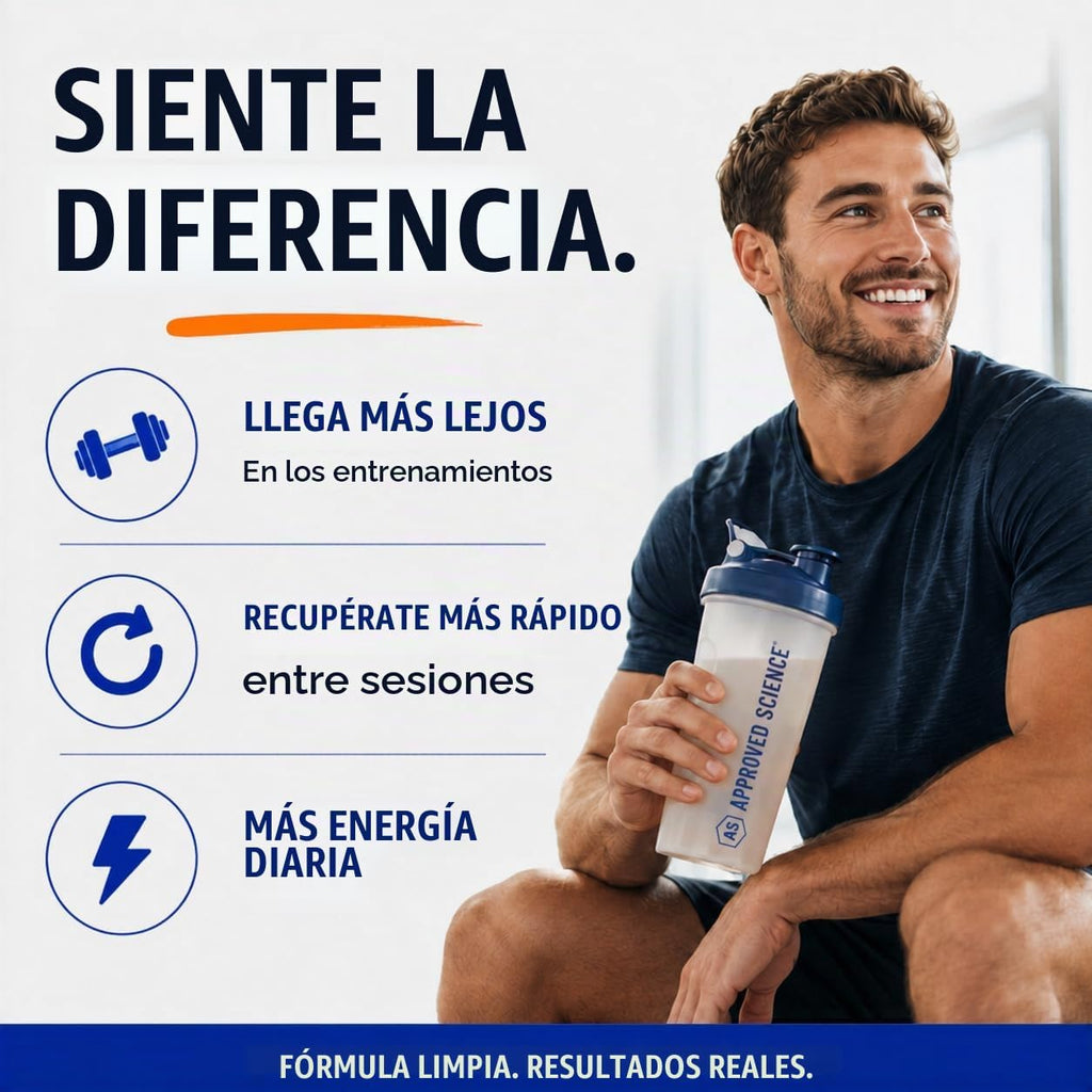 Approved Science Monohidrato de creatina en polvo \u2013 con BioPer...