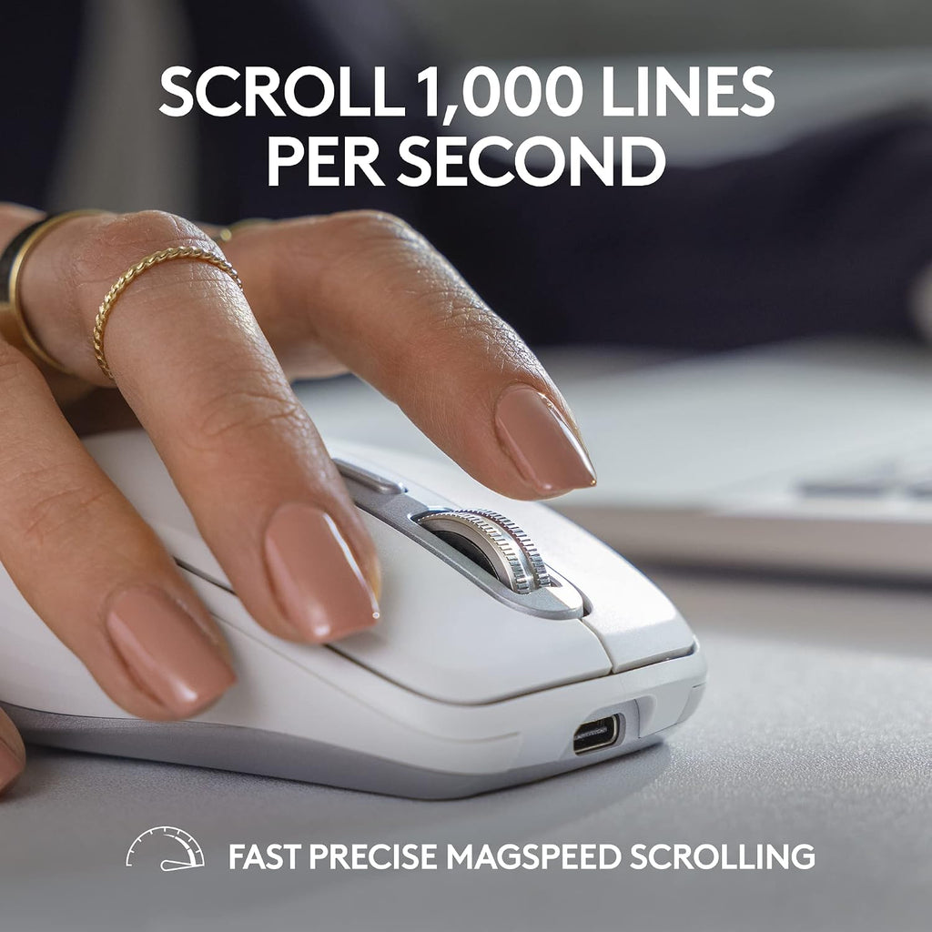 Ratón inalámbrico compacto Logitech MX Anywhere 3S de desplazamient...