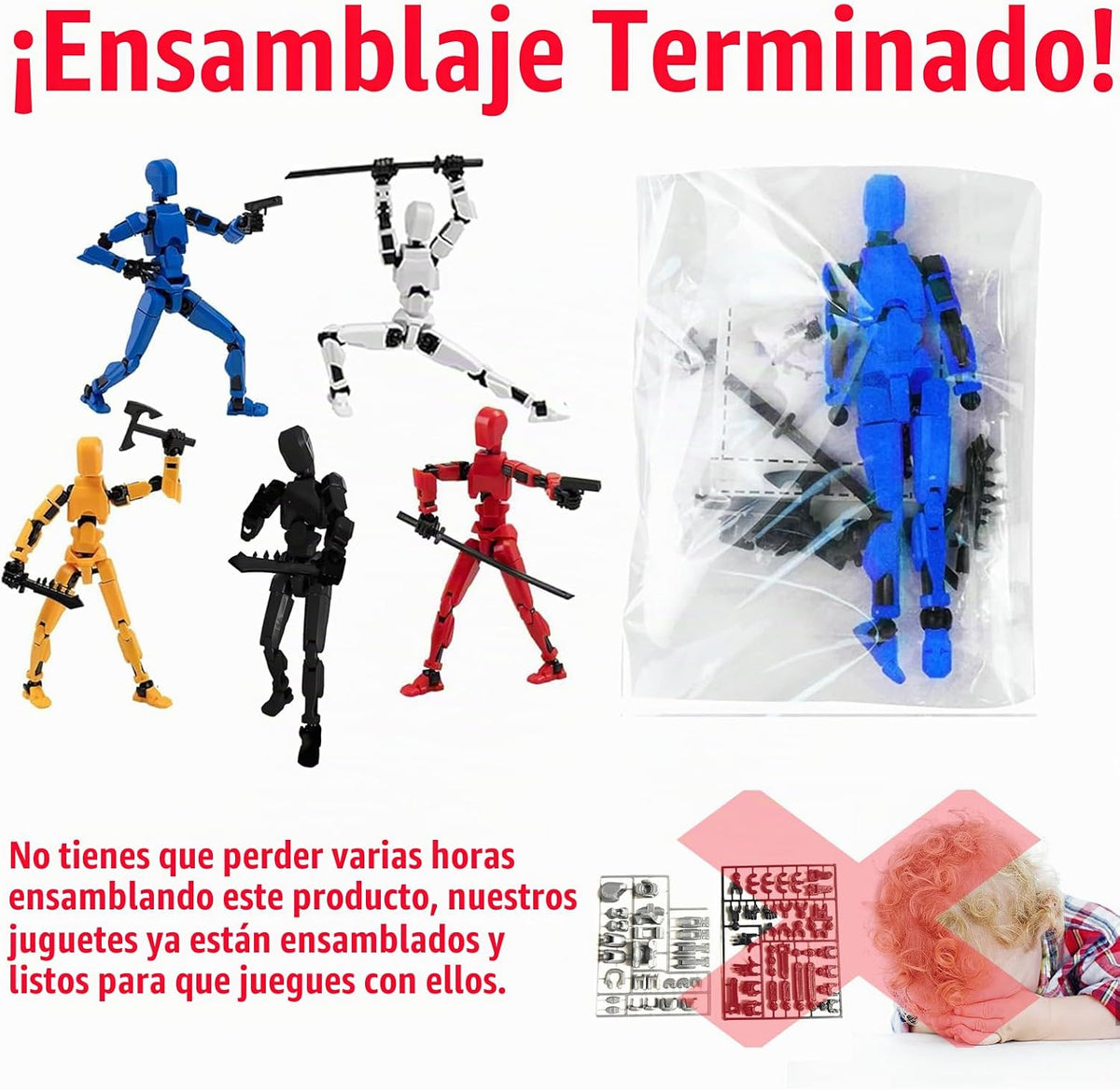 2025 Nueva Ensamblaje Completado - Titan 13 Figura de Acción, Juego...