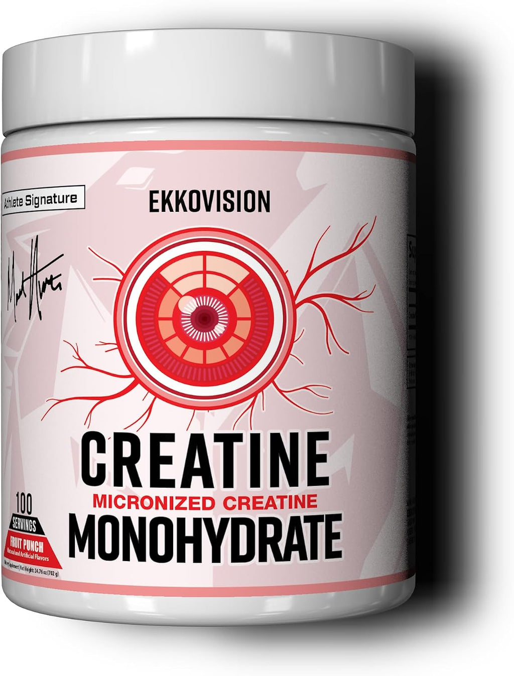 Ekkovision Monohidrato de creatina en polvo, sin sabor, 200 porcion...