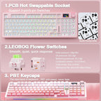 AULA S98 Pro Teclado mecánico inalámbrico para juegos con pantalla,...