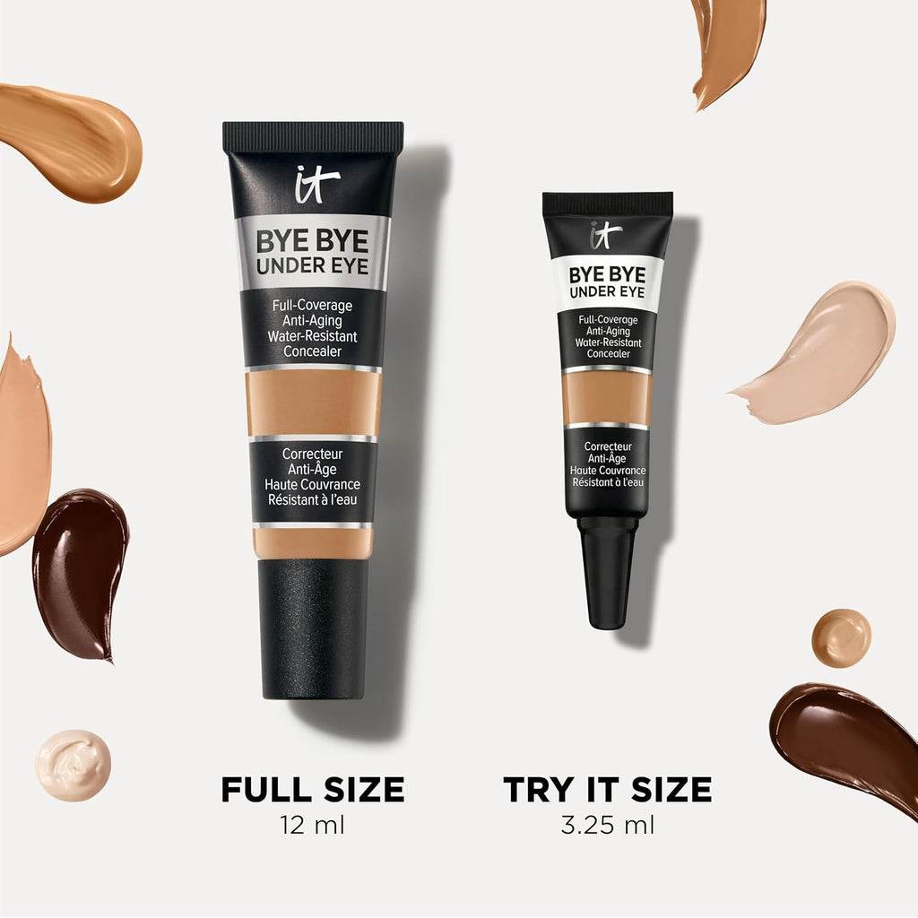 IT Cosmetics Bye Bye - Corrector para debajo de los ojos, resistent...