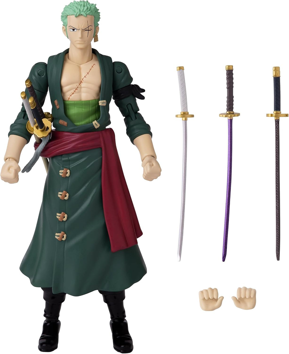 Figuras de una pieza de Anime Heroes Roronoa Zoro, figura de acción...