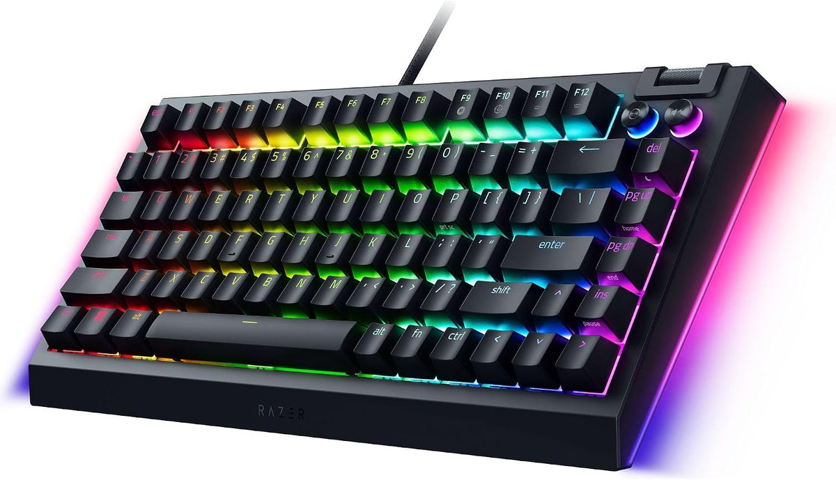Razer BlackWidow V4 75% Teclado mecánico para juegos, interruptores...