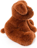 WEIGEDU Chocolate Labs Labrador Animales de peluche, chocolate marr...