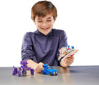 Transformers Decepticon Commander - Paquete de 3 figuras de acción...