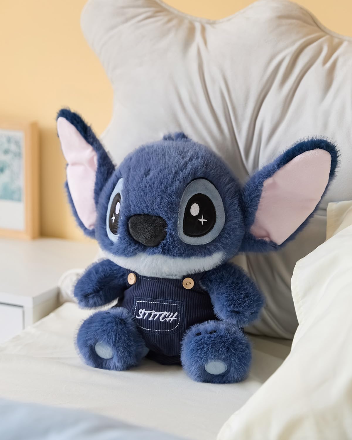 MINISO Disney Stitch - Animales de peluche, 14 pulgadas con textura...