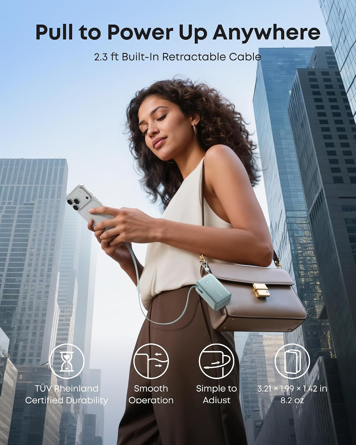 Anker Nano Power Bank, 45W 10,000mAh cargador portátil, paquete de...