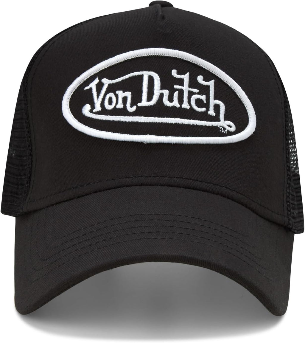 Von Dutch Gorra unisex de camionero \u2013 Gorra de béisbol retro c...