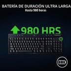 Teclado inalámbrico para juegos Razer BlackWidow V4 de perfil bajo,...