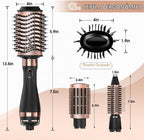 Nicebay Cepillo secador de pelo y cepillo secador multiestilizador...