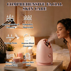 Pjordo Kit de vapor facial con 17 herramientas para el cuidado de l...