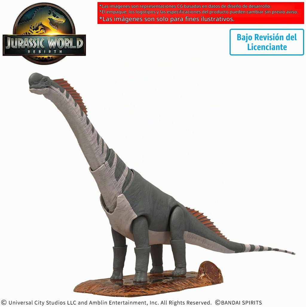 Bandai Hobby - Mundo Jurásico - Titanosaurus - Kit de Modelo de Din...