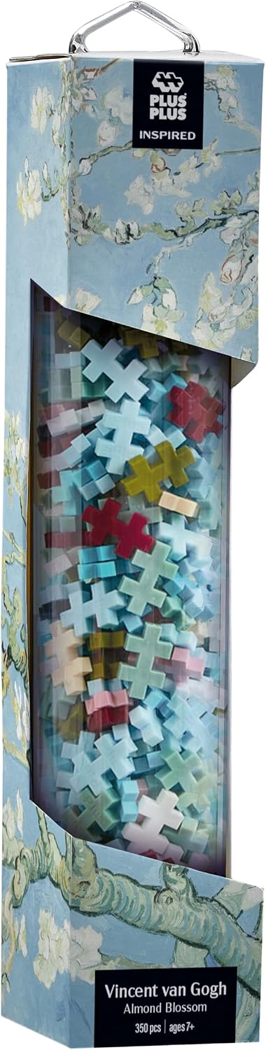 PLUS PLUS Inspirado, Van Gogh Almond Blossom - Juego de construcció...