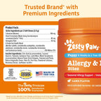 Zesty Paws Alivio de Alergias para Perros - Suplemento Anti-Picazón...